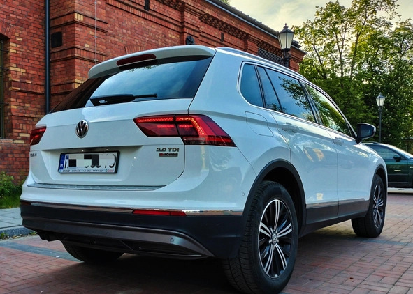 Volkswagen Tiguan cena 88500 przebieg: 148550, rok produkcji 2016 z Żyrardów małe 137